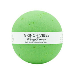 Mini Grinch Vibes Natural Bath Bomb - Mango Papaya