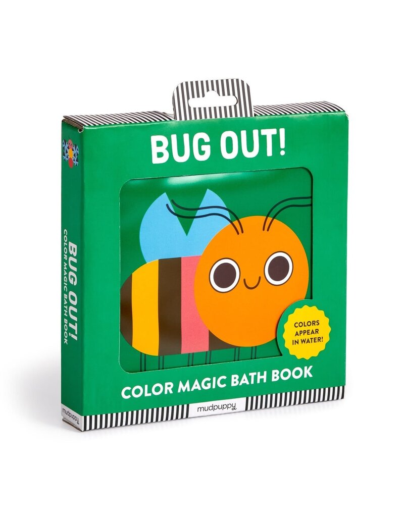 Mudpuppy Bug Out! Colour Magic Bath Book