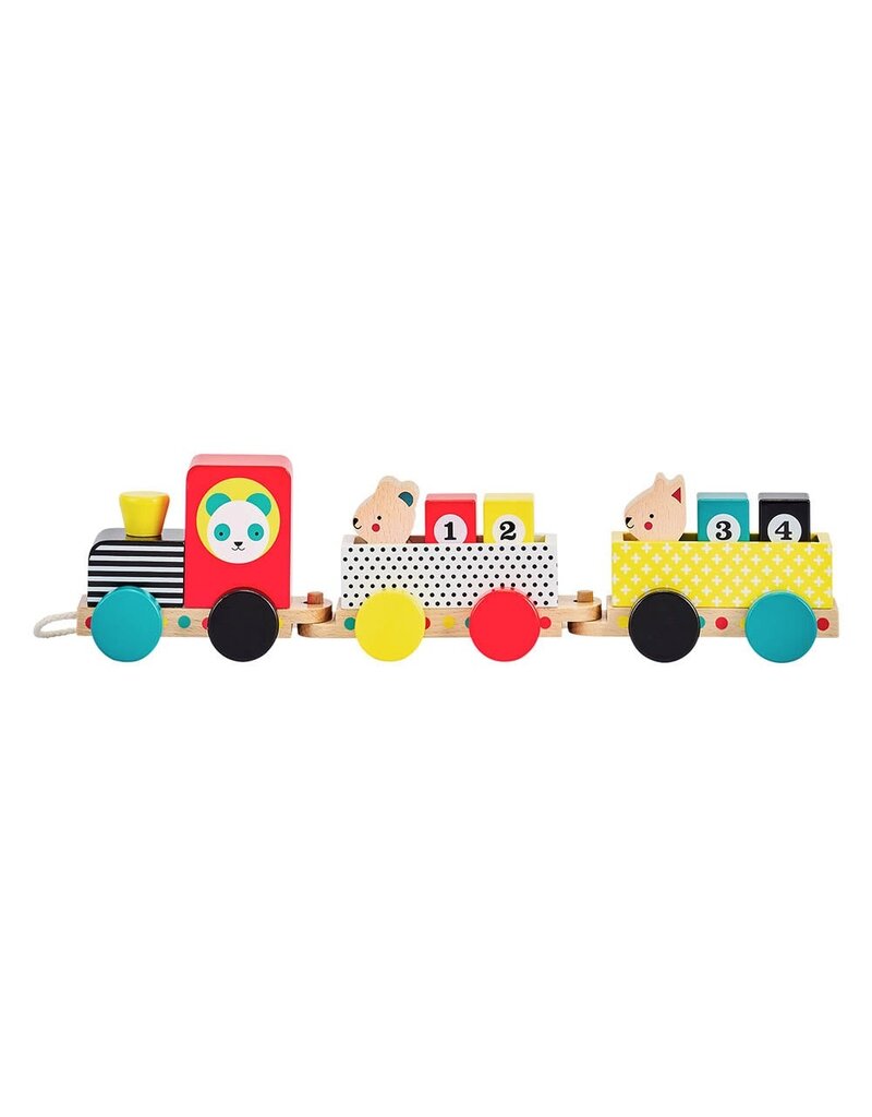 Animal Friends Wooden Pull Along Train 18m+