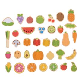 Bigjigs Fruit & Veg Magnets 3y+