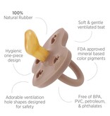Hevea Natural Rubber Pacifier 3m+ - Beige  (Orthodontic)