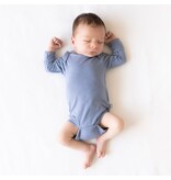 Kyte Baby Slate Bamboo LS Bodysuit