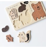 Wee Gallery Wooden Tray Puzzle - Woodland Animals