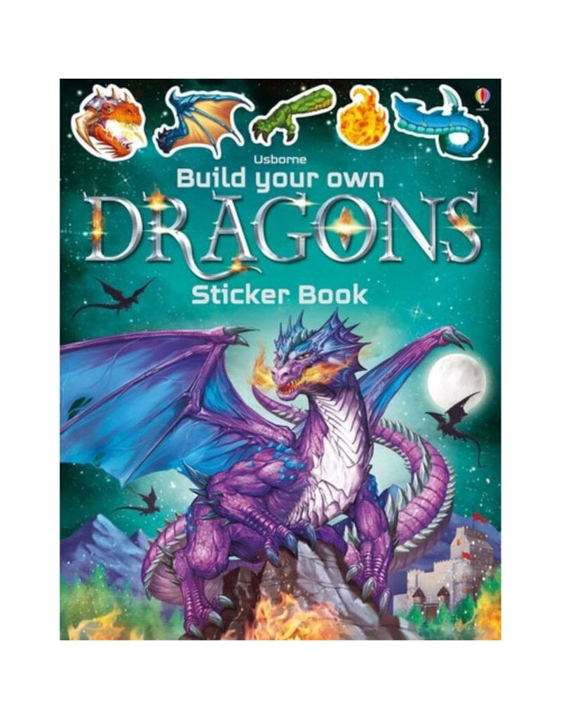 Usborne Build Your Own Dragons Sticker Book