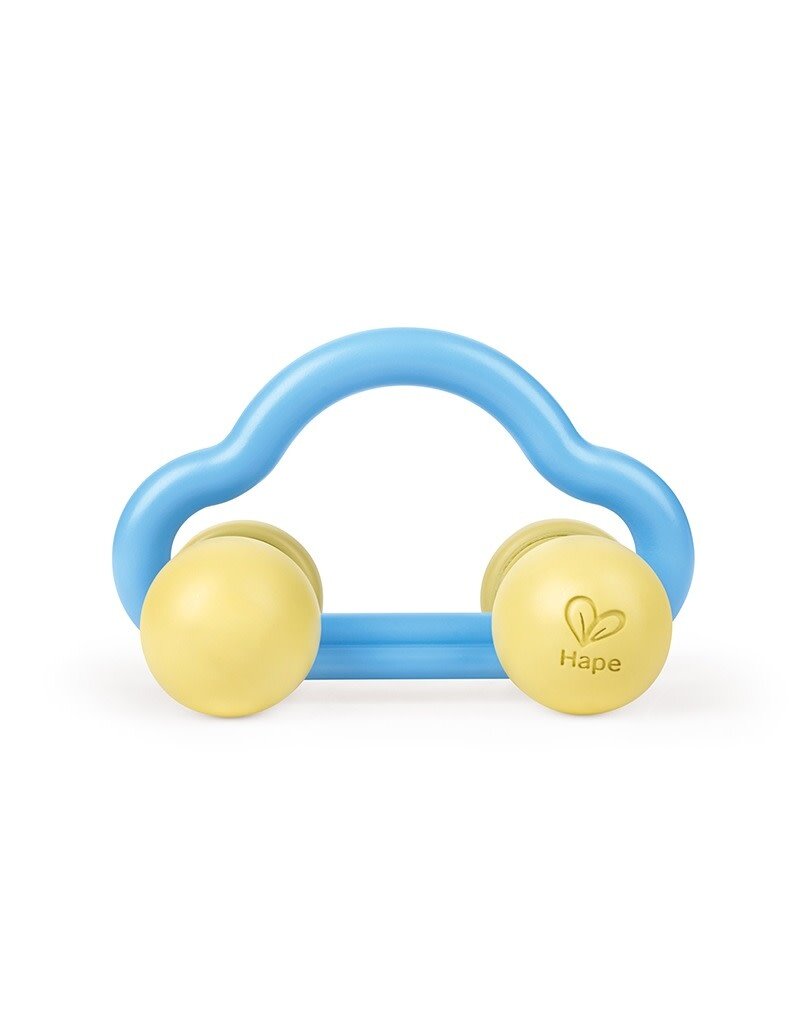 Hape Toys Push-Pull Car & Rattle 8m+