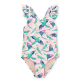 Parrot Polka Swimsuit