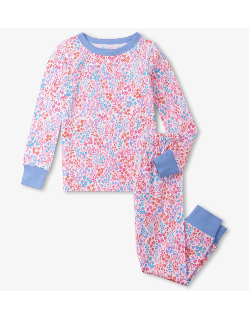 Hatley Ditsy Floral Organic Cotton Pajama Set