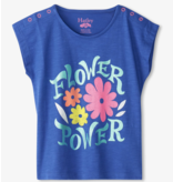Hatley Flower Power Snap Up Baby Tee