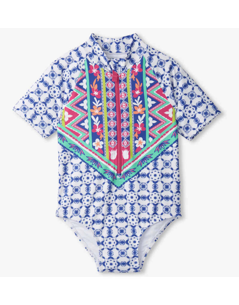 Hatley Kaleidoscope Rashguard One Piece