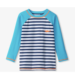 Hatley Shark Stripes Long Sleeve Rashguard