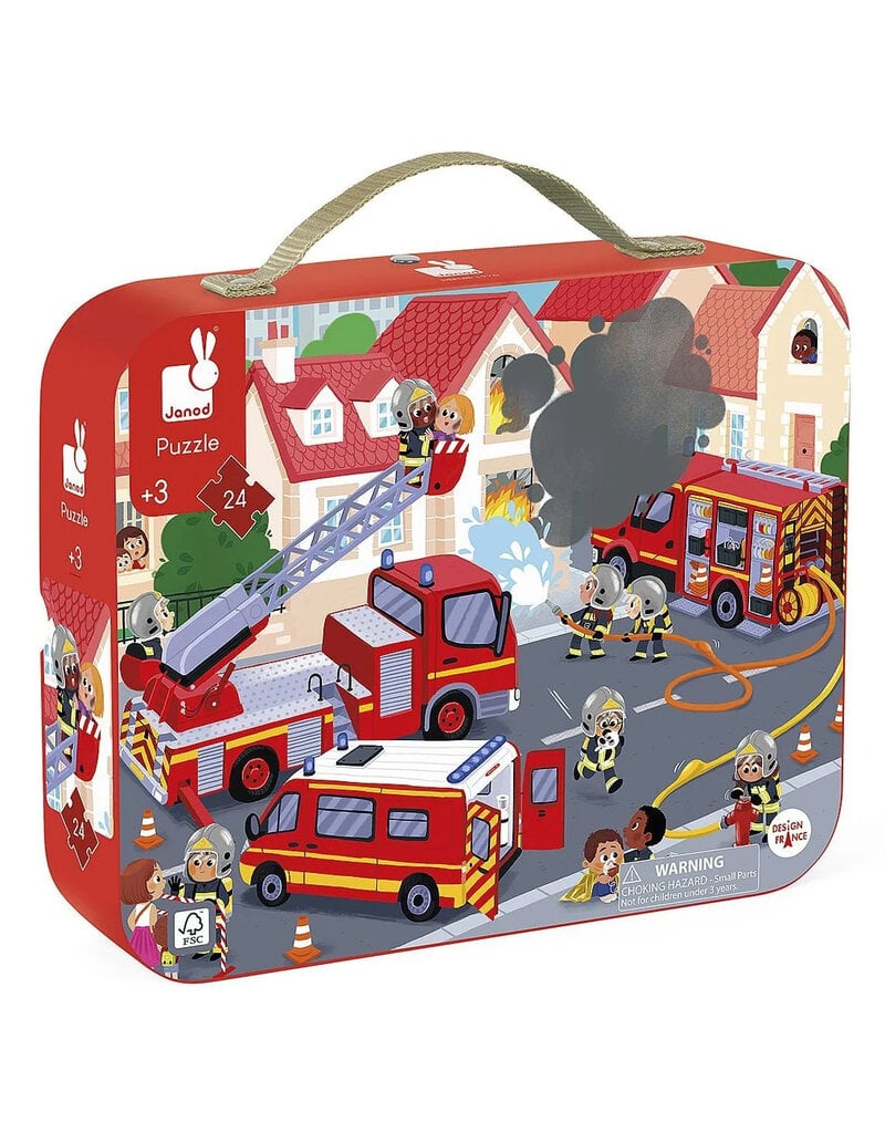 Janod Fireman Puzzle 3y+
