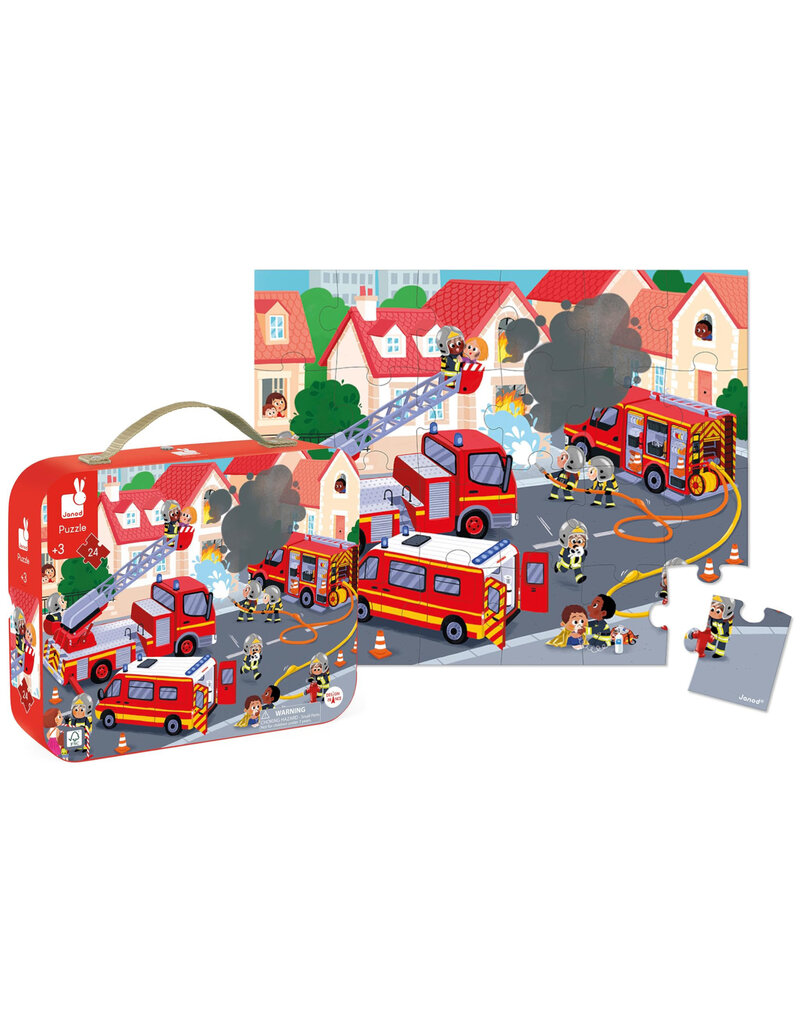 Janod Fireman Puzzle 3y+