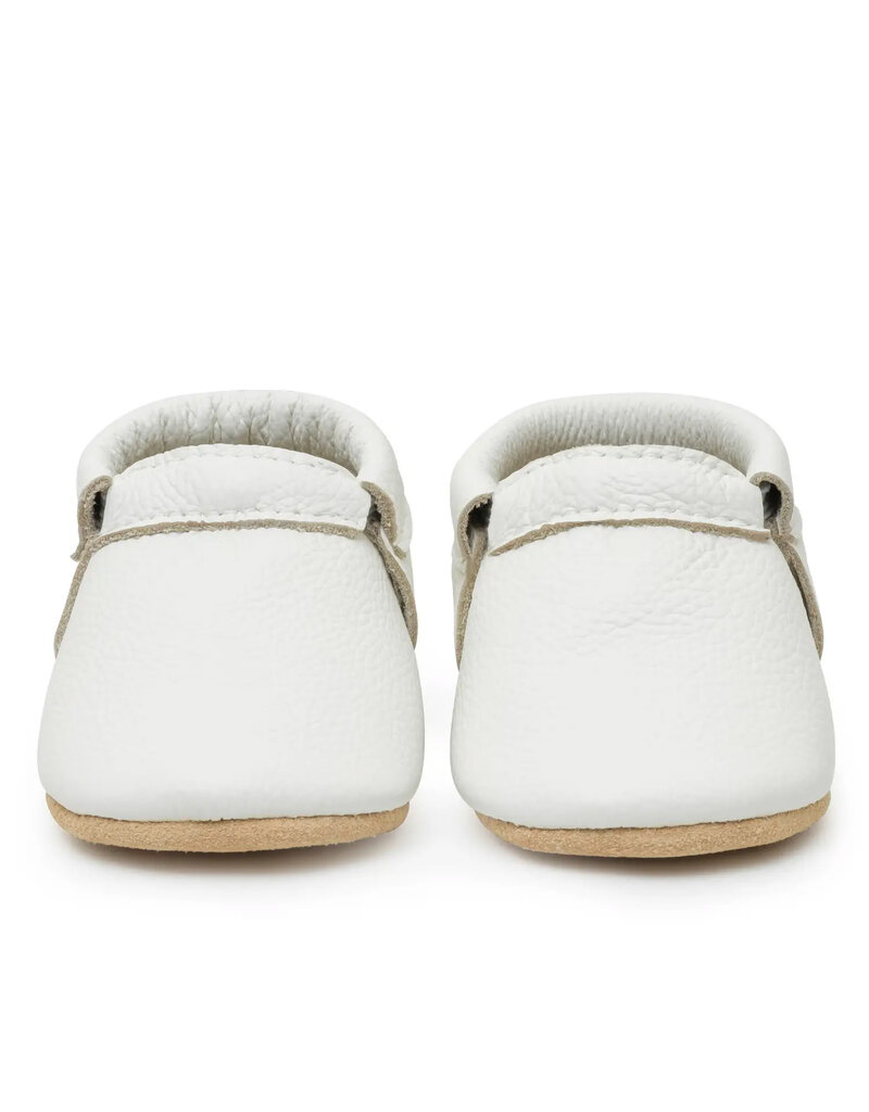 Seashell Fringeless Moccasins