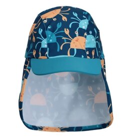 Crab UV Flap Hat