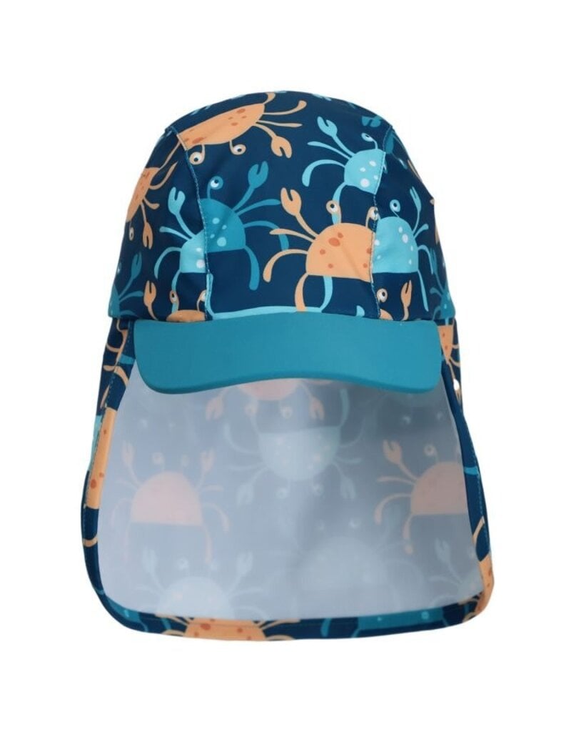 Crab UV Flap Hat