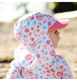 Floral Baby Swim Flap Hat