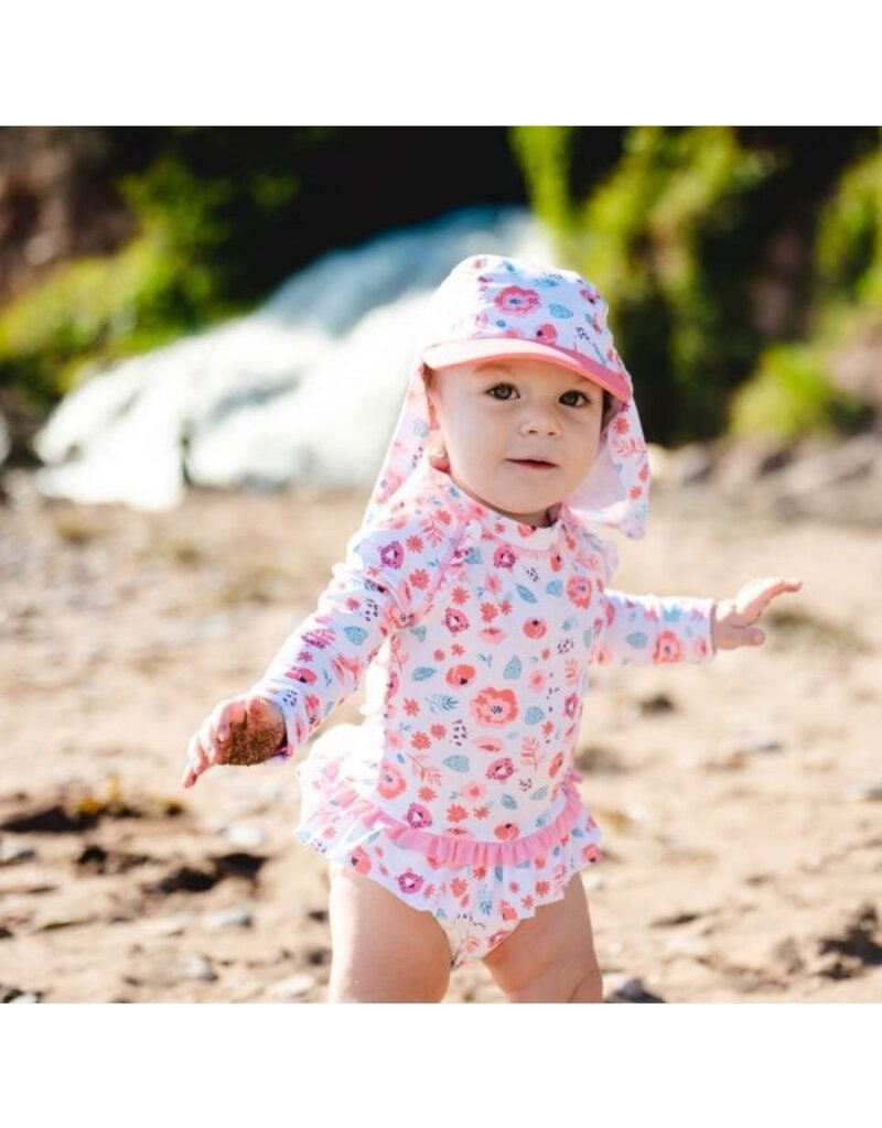Floral Baby UV Suit