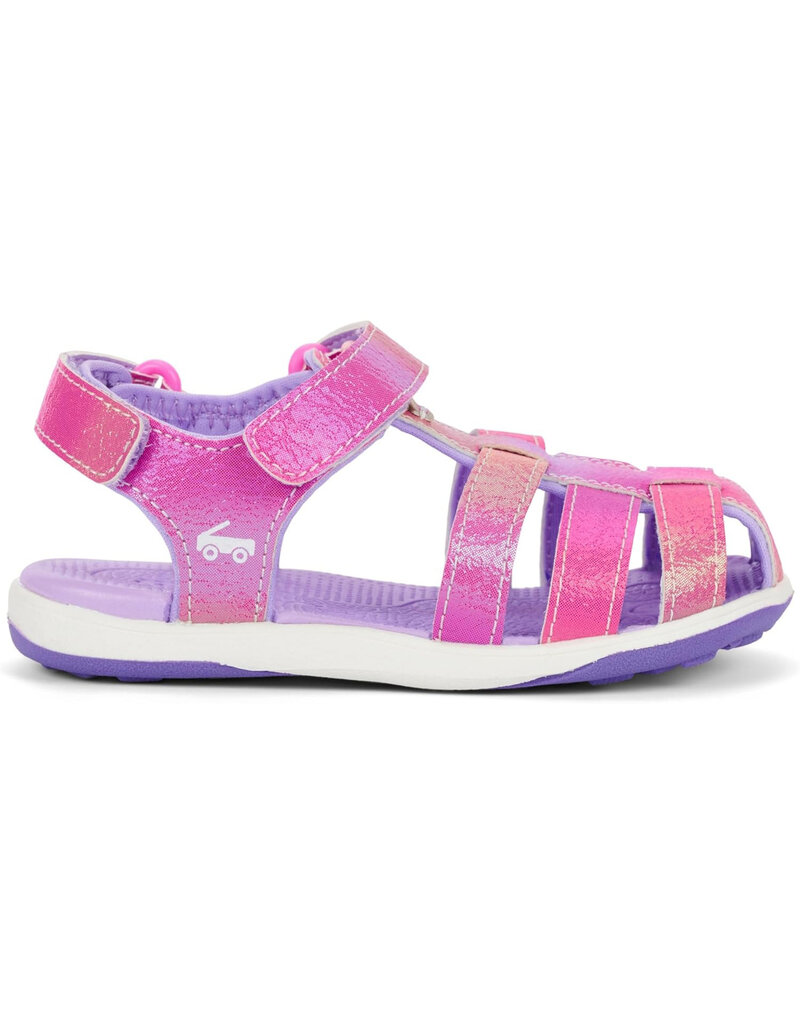 See Kai Run Paley II Sandals Hot Pink/Purple