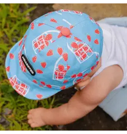 Headster Strawberry Fields Short Brim Baby Hat