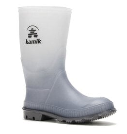 Kamik Grey Fade Stomp Print Rain Boots