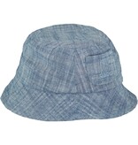 Me & Henry Fisherman Navy Seersucker Hat