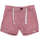 Seersucker Baby Shorts, Coral
