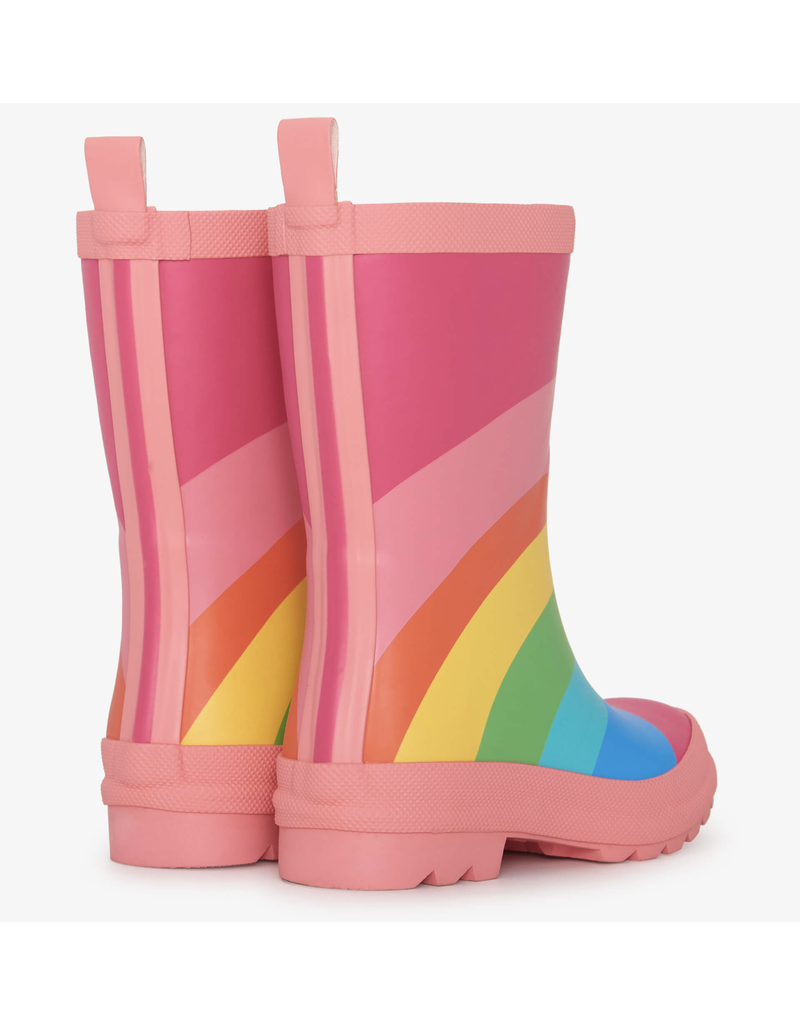 Hatley Rainbow Fuschia Matte Rain Boots