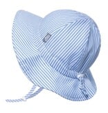 Jan and Jul Blue Stripes Cotton Floppy Hat