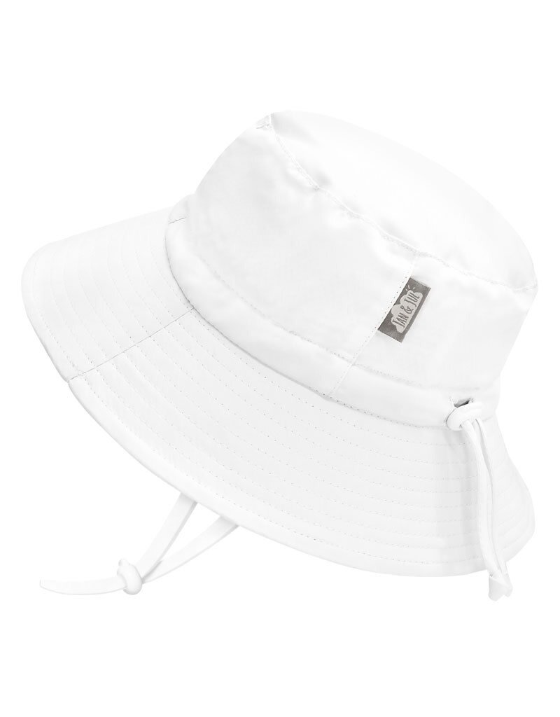 Jan and Jul White Bucket Hat