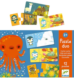 Djeco Puzzle Duo Hide & Seek 2y+