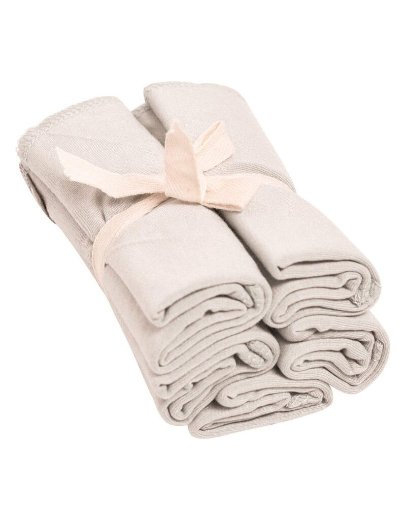 Kyte Baby Bamboo Wash Cloth 5pk, Oat