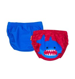 Zoocchini Knit Swim Diaper 2 Piece Set - Shark