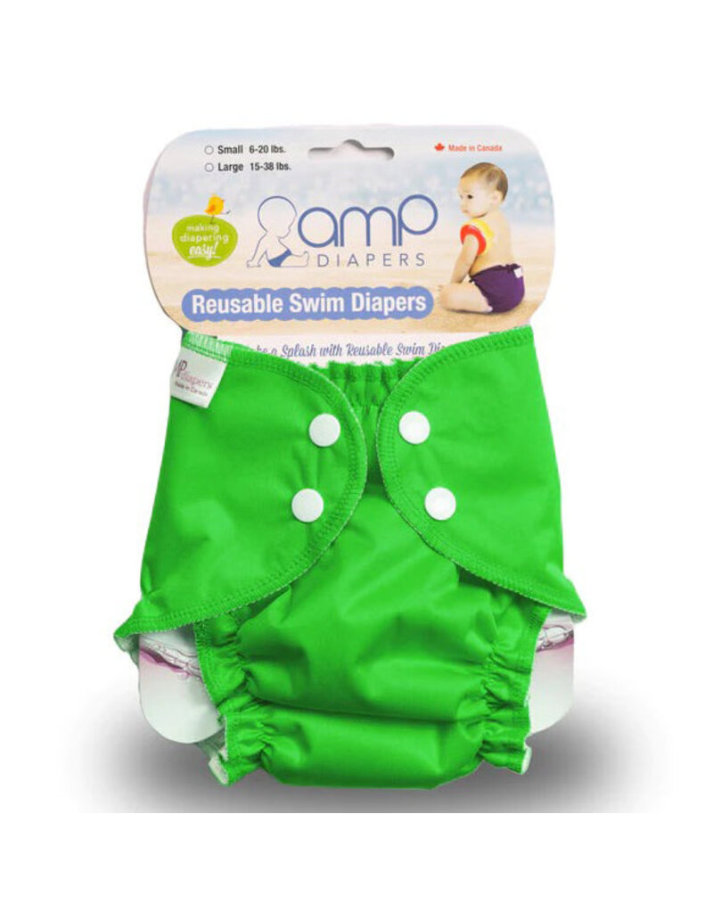 AMP Diapers Waterproof Swim Diaper - Froggy