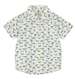 Ettie H Whales Baby Myles Button Shirt
