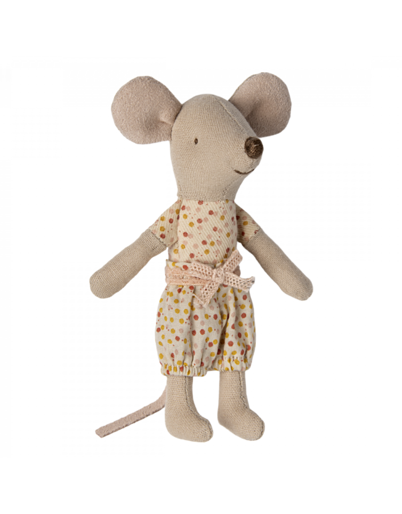 Maileg Mouse In Matchbox - Little Sister Dot Shorts