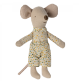 Maileg Mouse In Matchbox - Little Brother Dot PJs