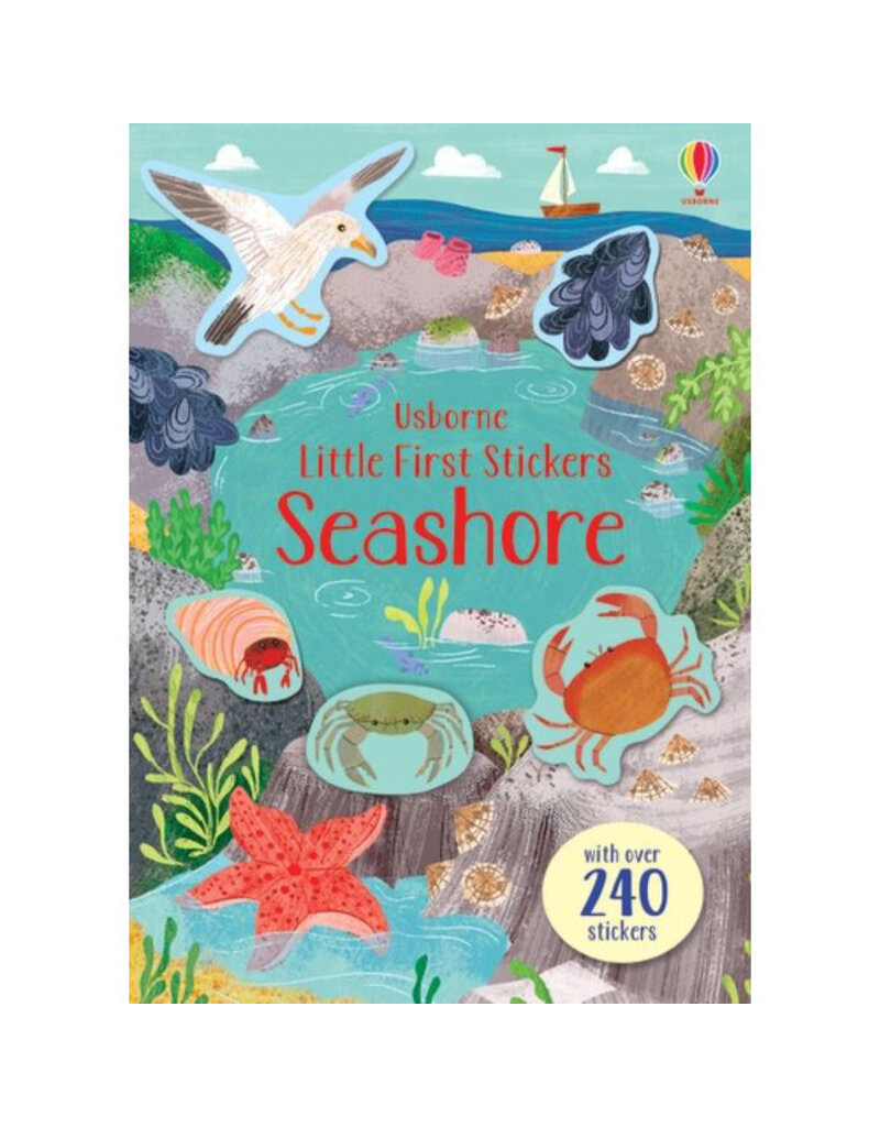 Usborne Little First Stickers: Seashore