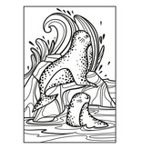Usborne Seashore Magic Painting Book