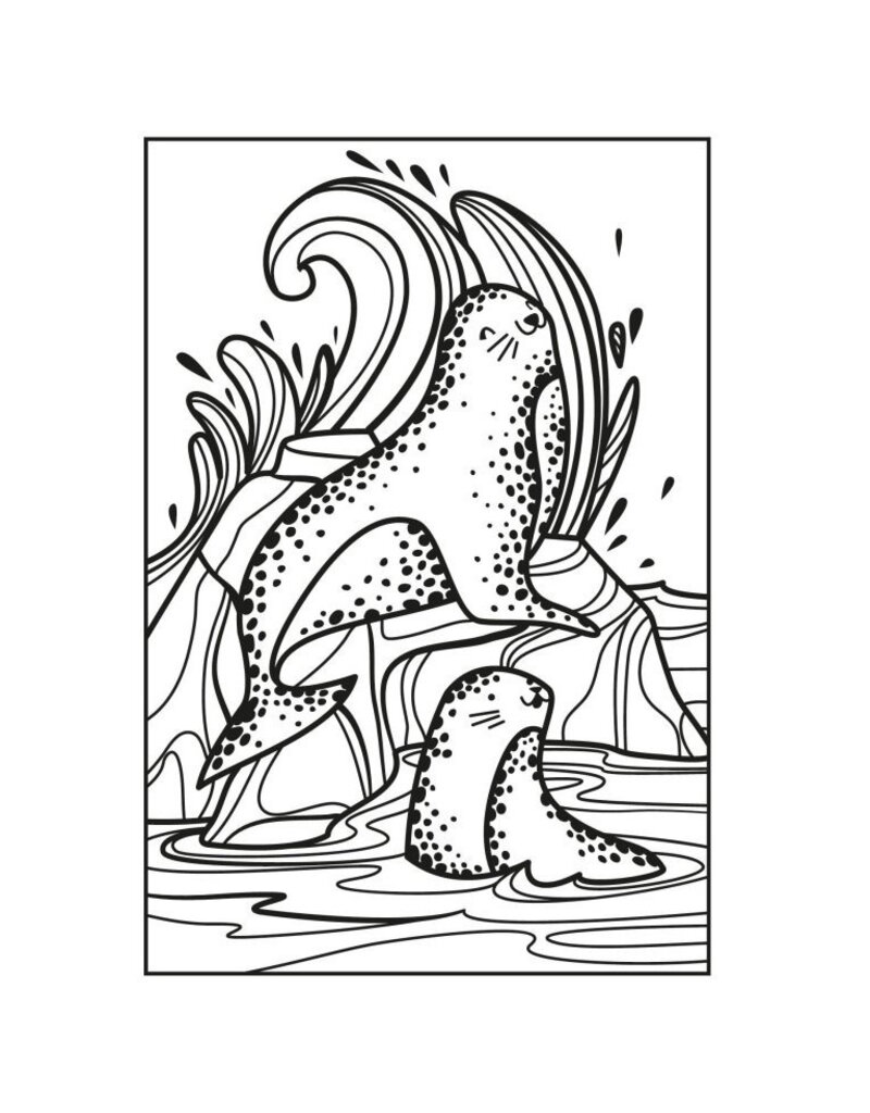 Usborne Seashore Magic Painting Book