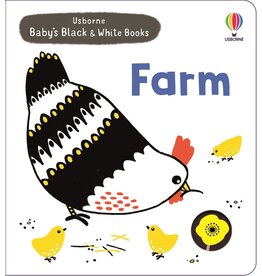 Usborne Baby's Black And White Books Farm