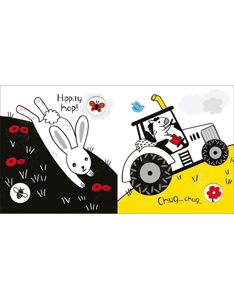 Usborne Baby's Black And White Books Farm