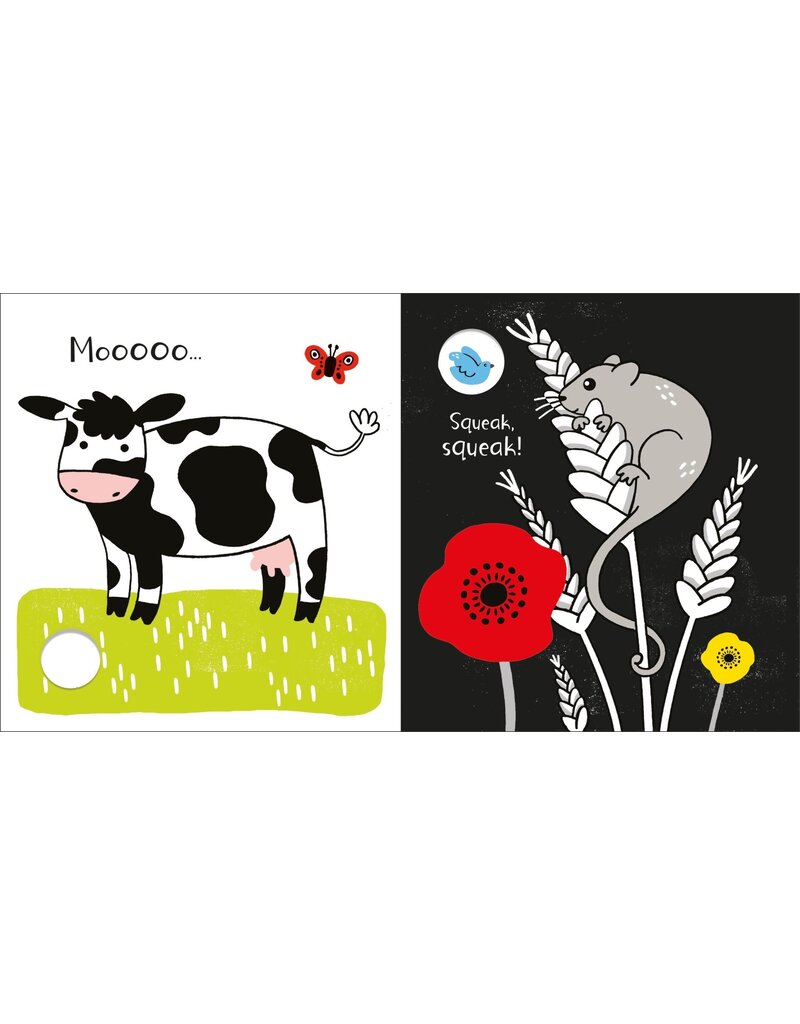 Usborne Baby's Black And White Books Farm