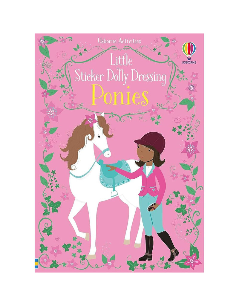 Usborne Little Sticker Dolly Dressing Ponies 6y+