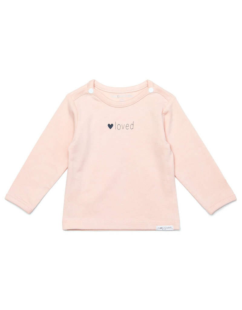 Noppies Basics Loved Peach LS Tee