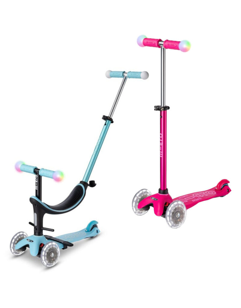 Micro Kickboard Micro Mini2Grow Deluxe Magic LED Kickboard