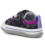 See Kai Run Stevie II Infant Sneakers, Black Floral