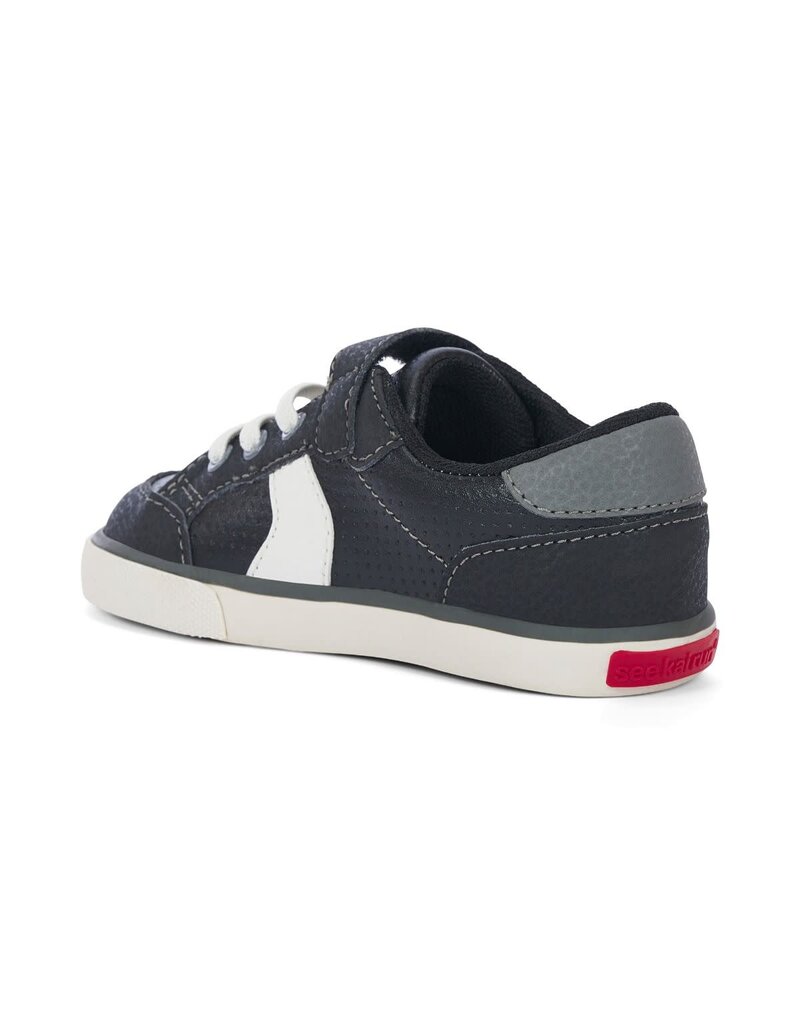 See Kai Run Connor Sneakers, Black Leather