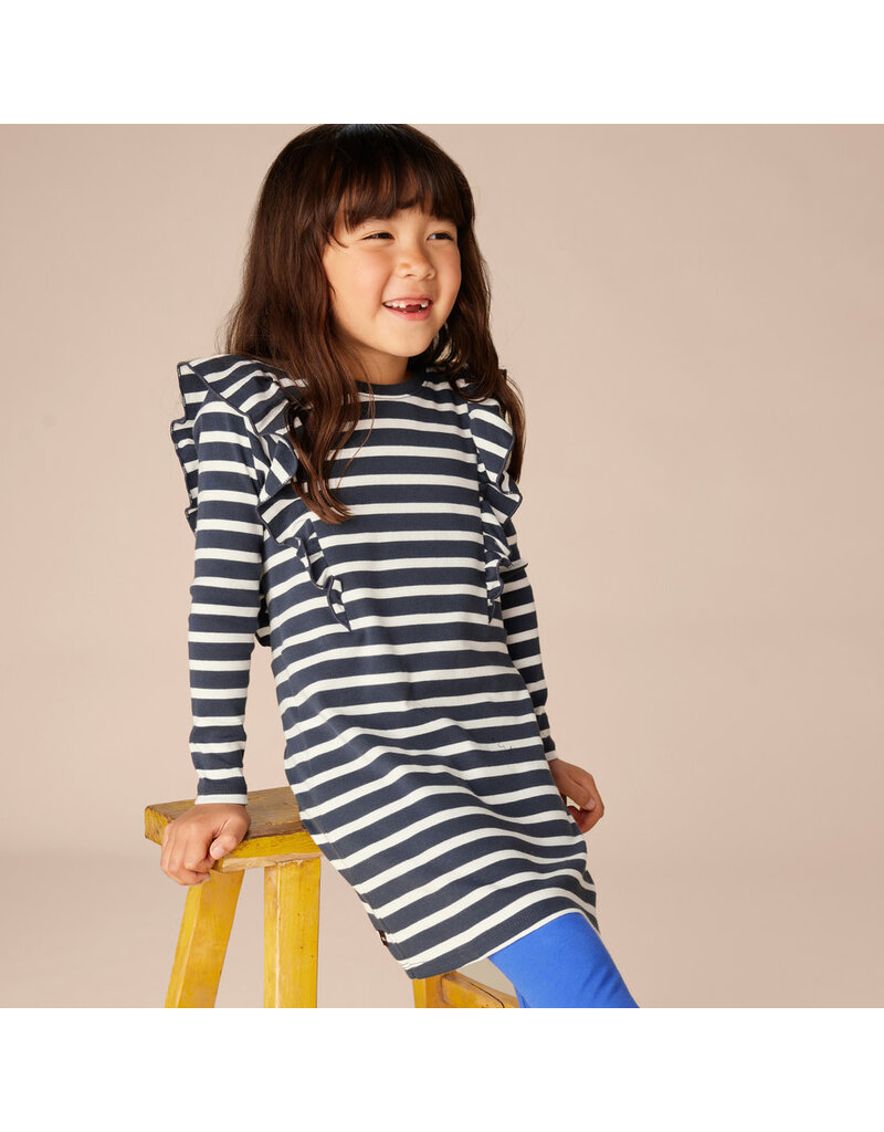 Tea Collection Ruffle Sleeve A-Line Dress