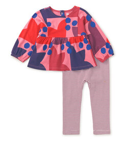 Tea Collection Quilt Tulip Baby Set