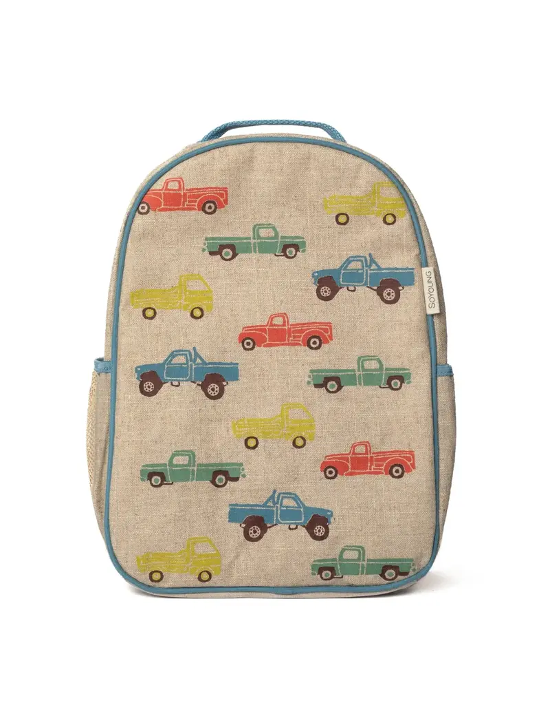 So Young Vintage Trucks Toddler Backpack
